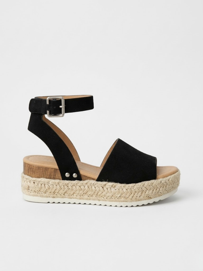 Dahlia Women's Platform Espadrilles - front view