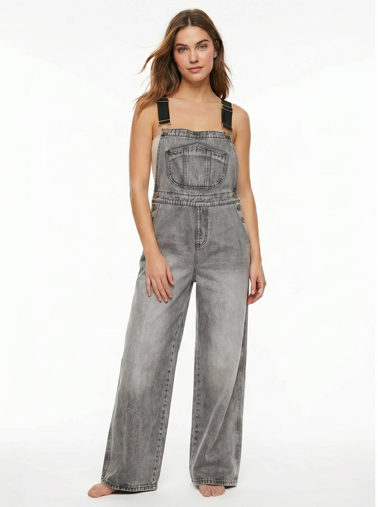 Astrid Women's Wide Leg Jumpsuit - shown in use