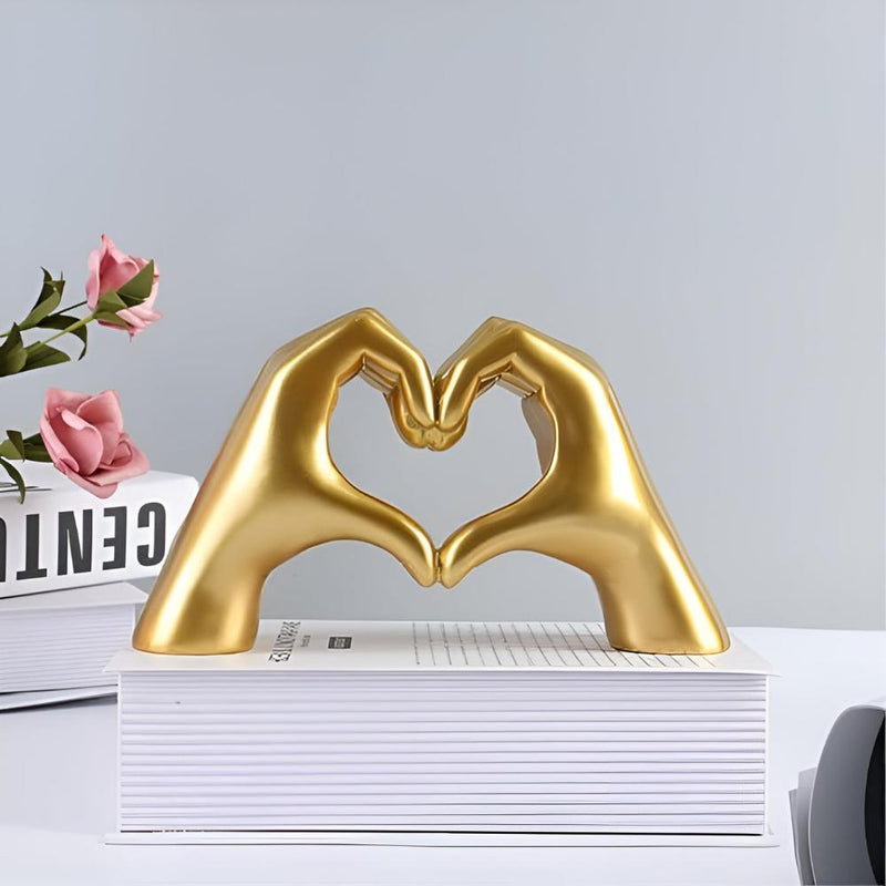 Affinity Love Hands Art | Heart Gesture, Wall & Desk Decor