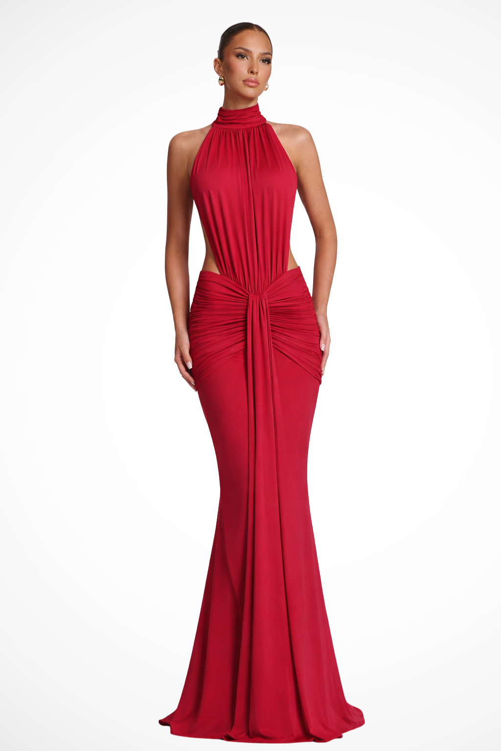 Elise Women's Maxi Dress - flat lay