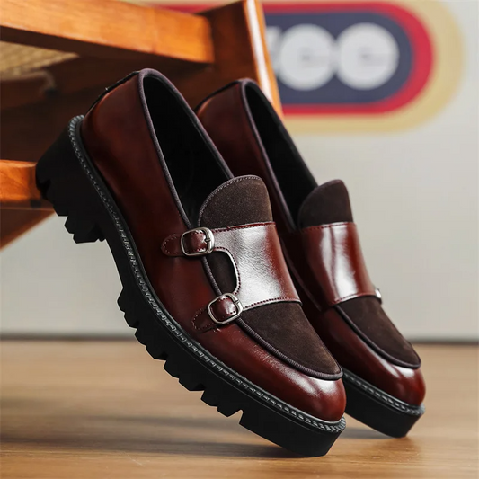 Orson Men's Platform Loafers - front view