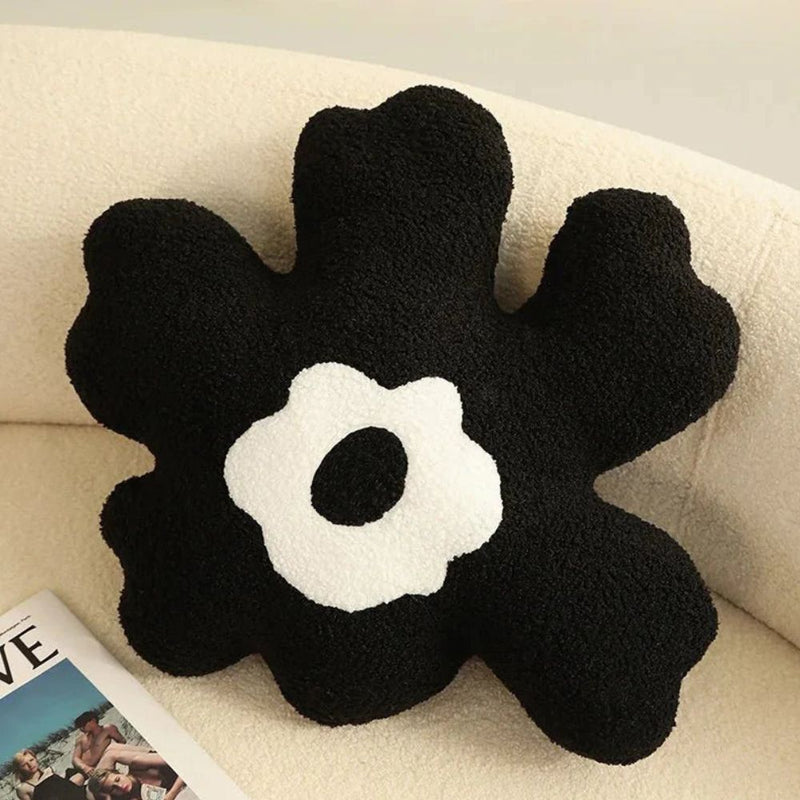 Ember Daisy Doodle Cushion | Soft Cover, Living Room