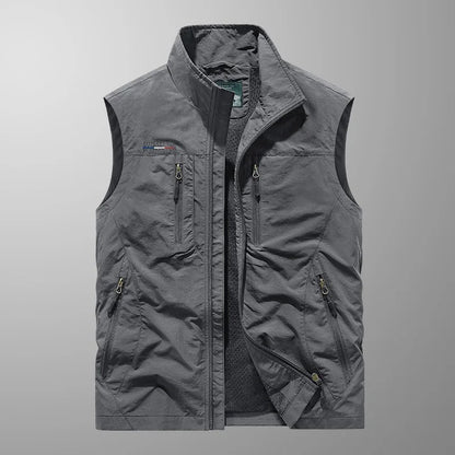 Opal Women's Vest - fabric and finish detail