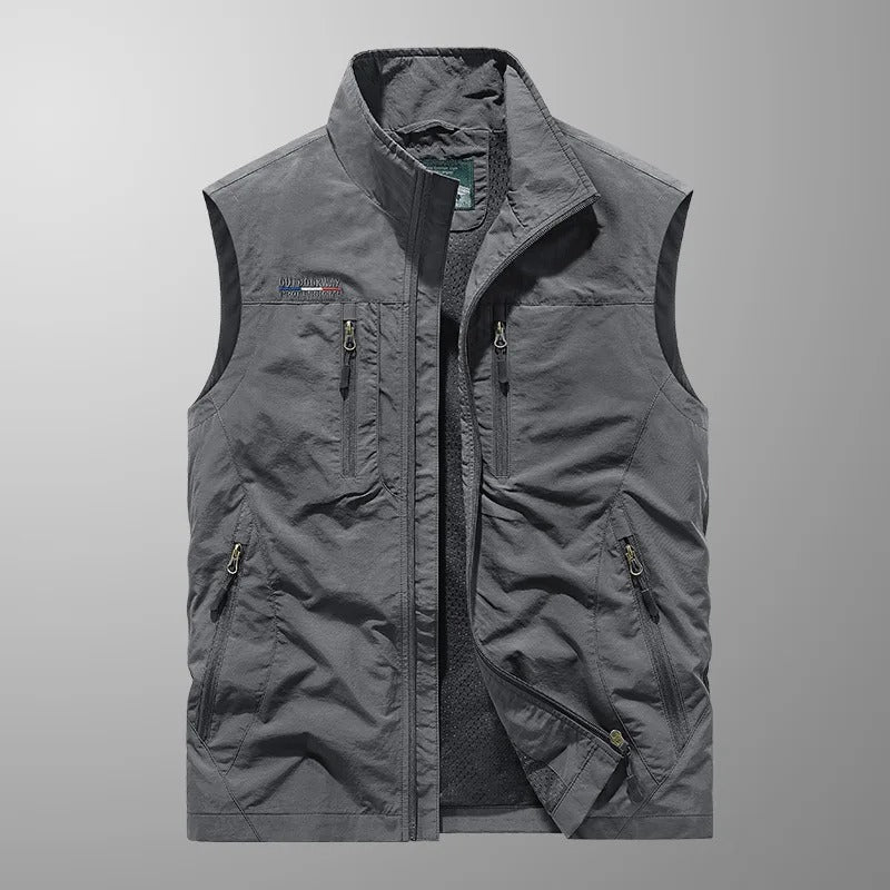 Opal Women's Vest - fabric and finish detail
