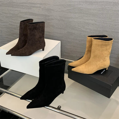 Saskia Women's Ankle Boots - back view