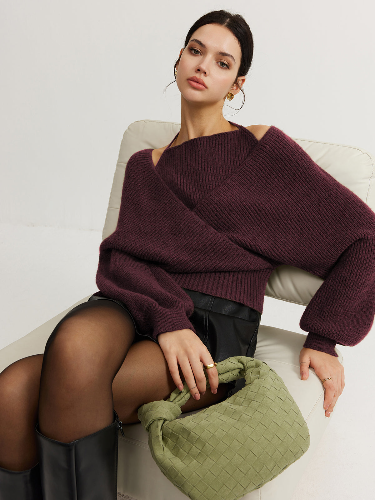 Ines Women's Top - styled view