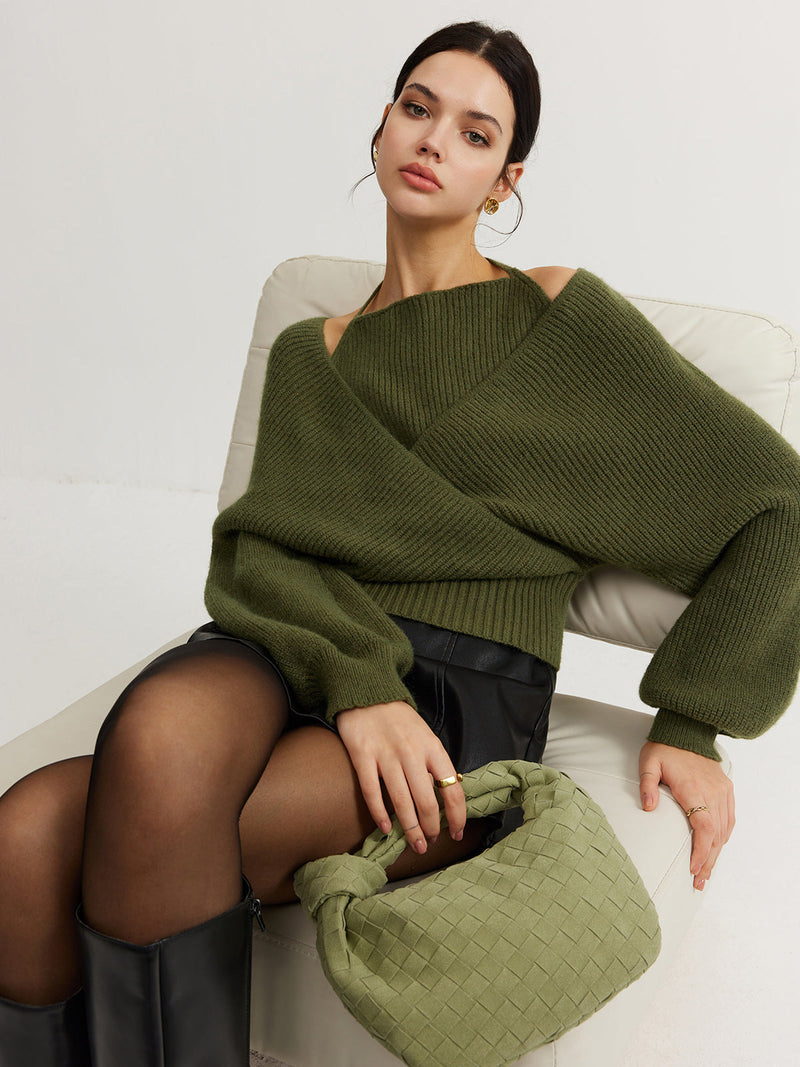 Ines Women's Top | Halter, Knit