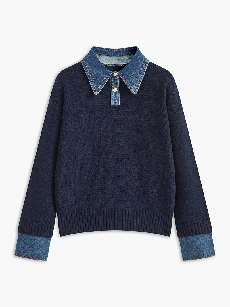 Iris Women's Sweater - front view