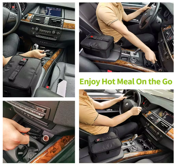 Thistle Adjustable Lunch Box - shown in use