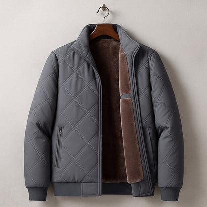Soren Men's Quilted Jacket - back view