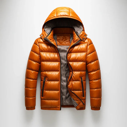 Elena Women's Puffer Jacket - front view