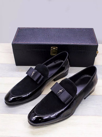 Isaac Men's Suede Loafers - back view