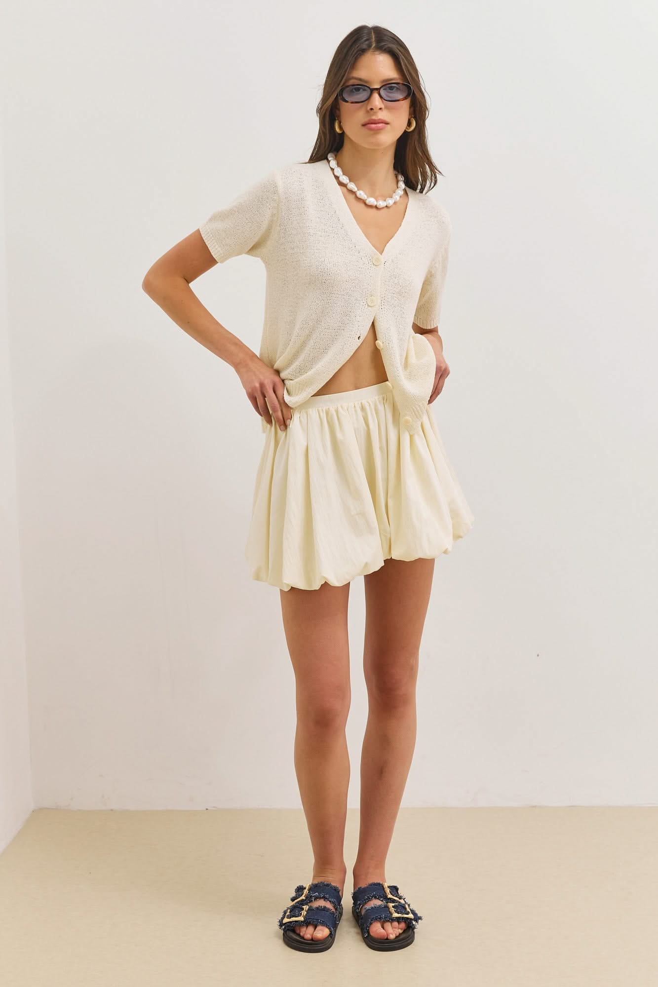 Elise Women's Cardigan - styled view