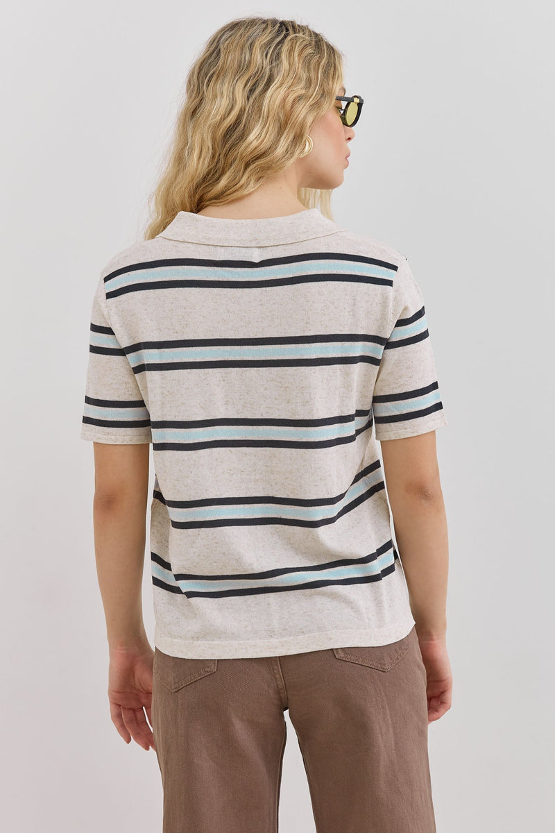 Paloma Women's Striped Shirt - full-length view