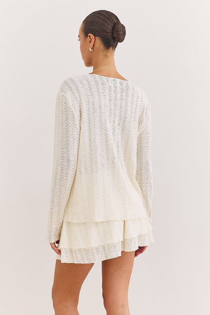 Astrid Women's Cardigan - close-up detail