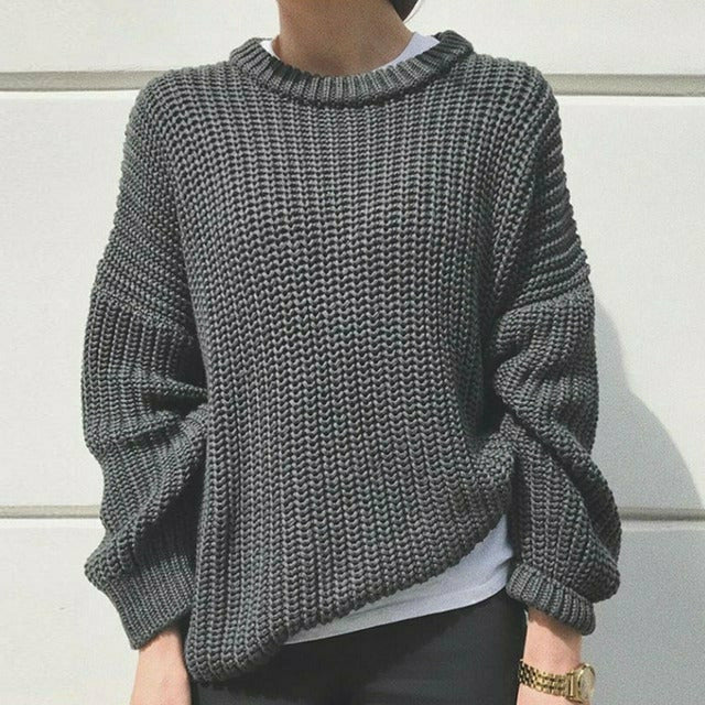 Wren Women's Oversized Sweater - full-length view
