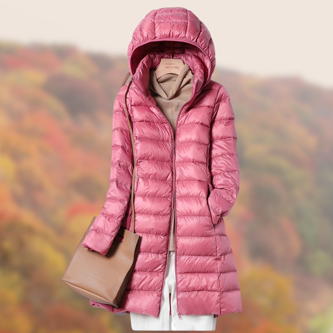 Cleo Women's Puffer Jacket - back view