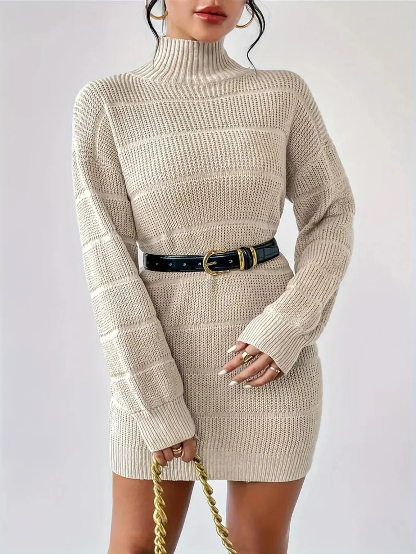 Iris Women's Mini Dress - full-length view