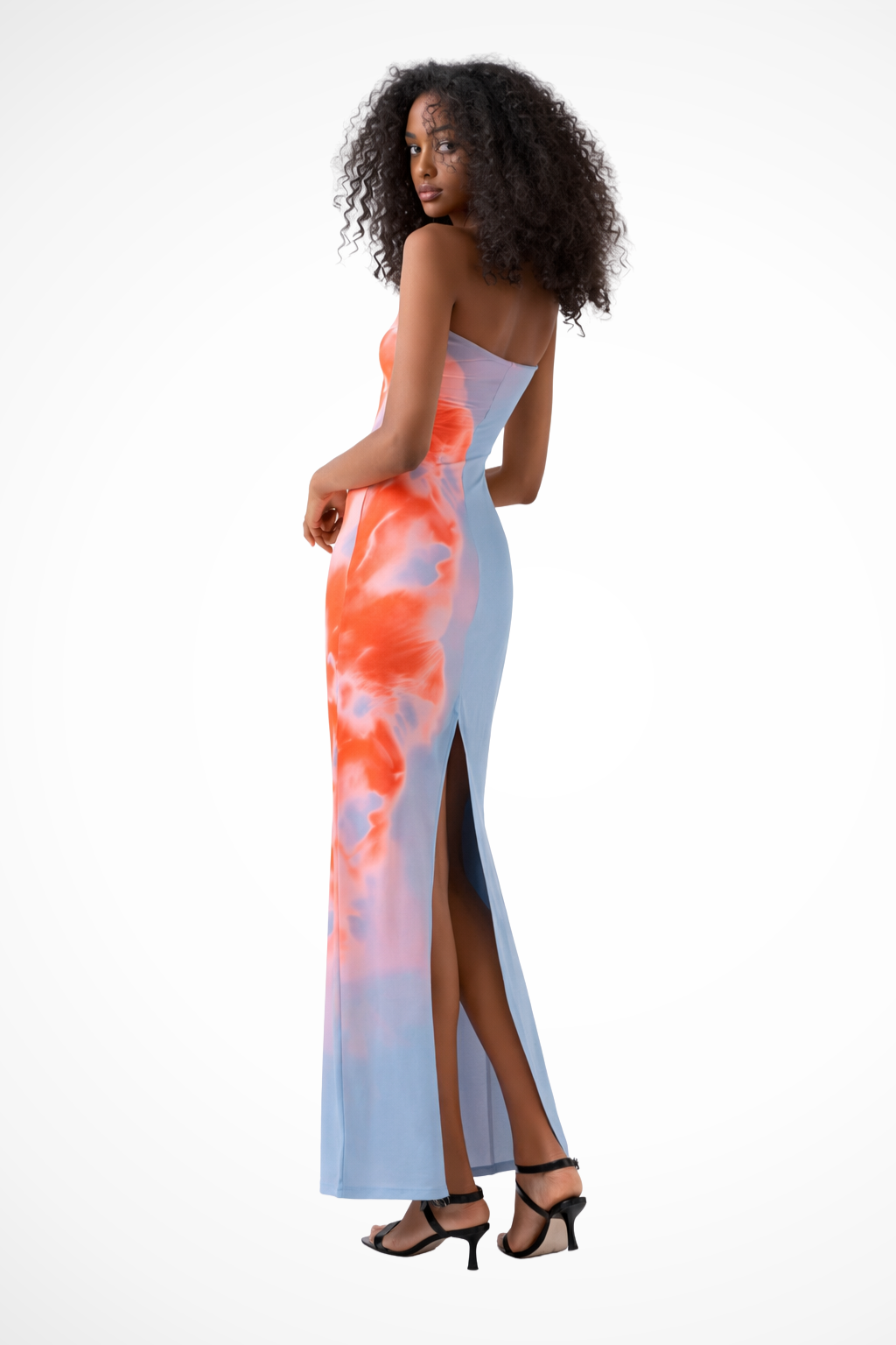 Elise Women's Printed Dress - styled view