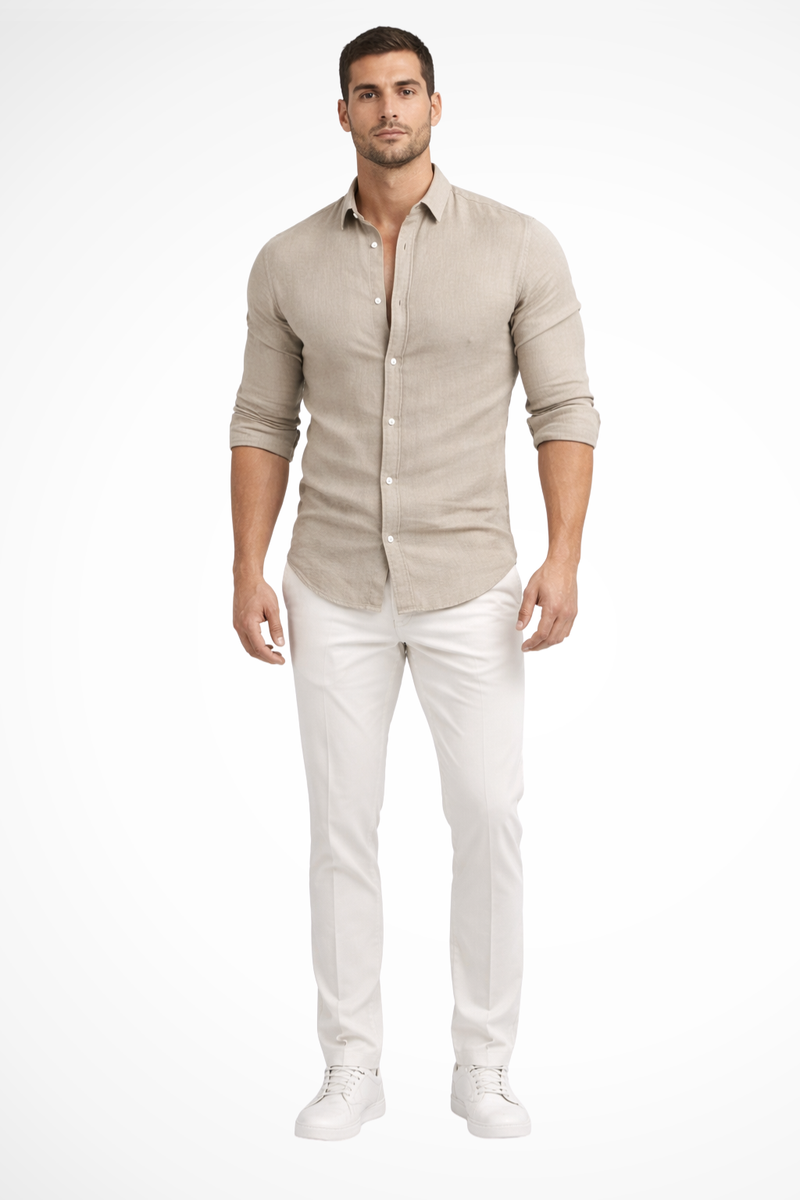 Casper Men's Shirt - flat lay