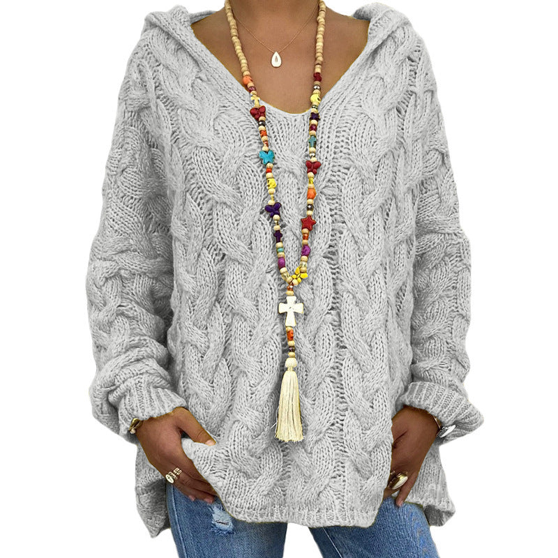 Cosima Women's Sweater | Knit, Hooded