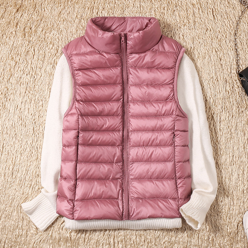 Odette Women's Quilted Puffer Jacket - back view