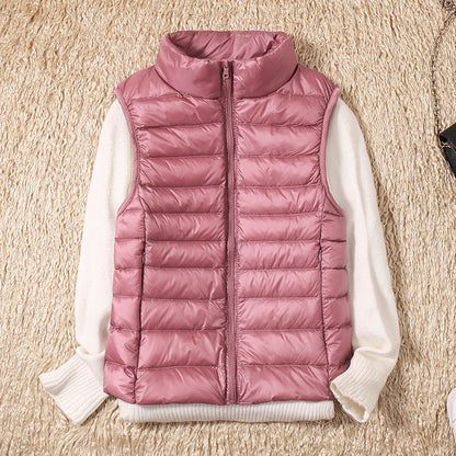 Odette Women's Quilted Puffer Jacket - back view