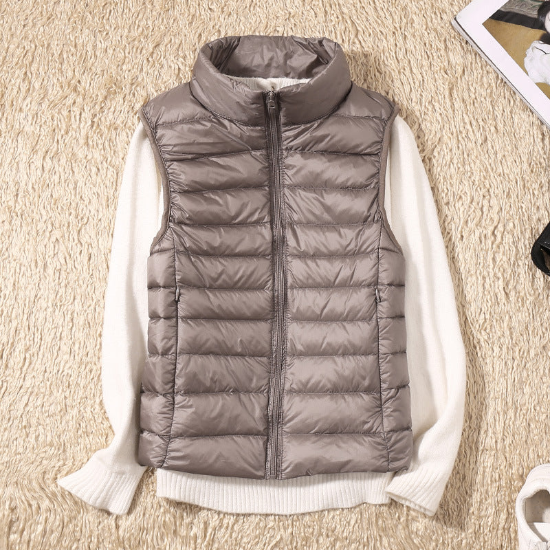 Odette Women's Quilted Puffer Jacket - styled view