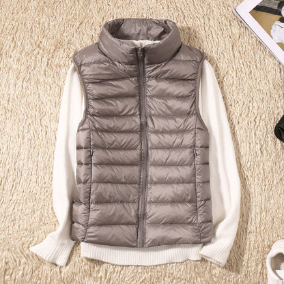 Odette Women's Quilted Puffer Jacket - styled view