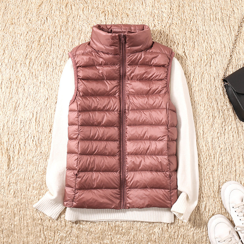 Odette Women's Quilted Puffer Jacket - front view