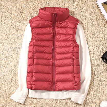 Odette Women's Quilted Puffer Jacket - full-length view