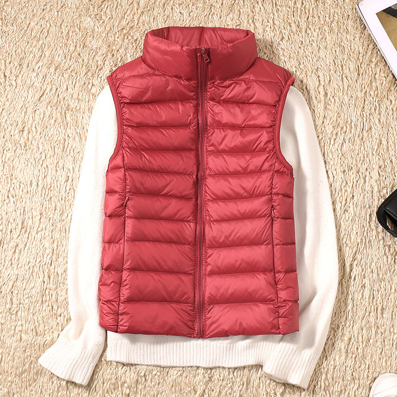 Odette Women's Quilted Puffer Jacket - full-length view