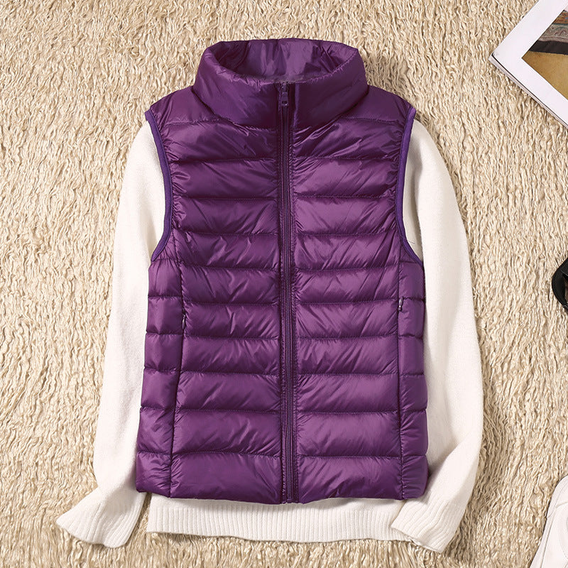 Odette Women's Quilted Puffer Jacket - front view