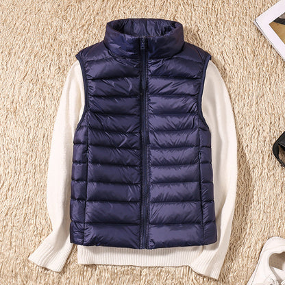 Odette Women's Quilted Puffer Jacket - close-up detail