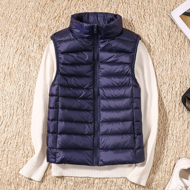 Odette Women's Quilted Puffer Jacket - close-up detail
