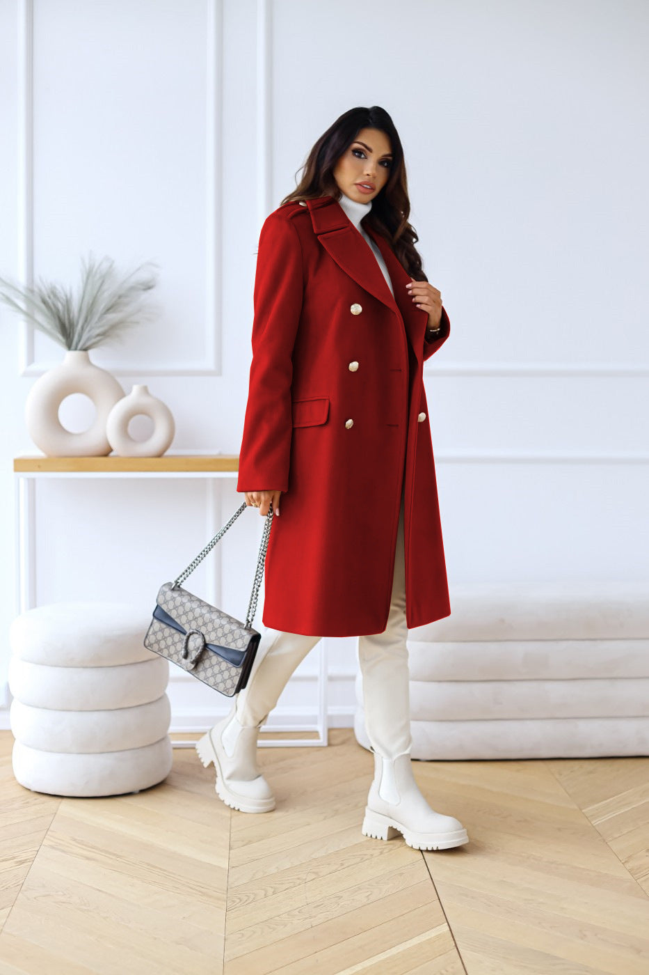 Jolie Women's Coat - close-up detail