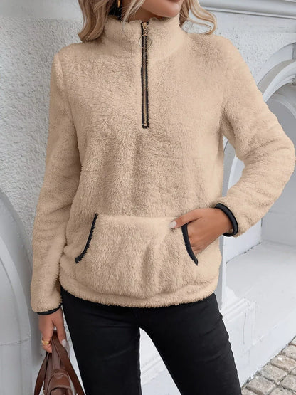 Maya Women's Sweater - flat lay