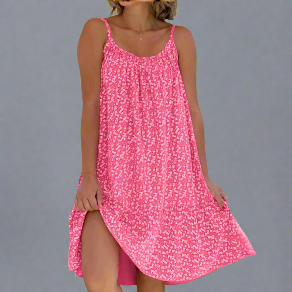 Wren Women's Floral Camisole - fabric and finish detail