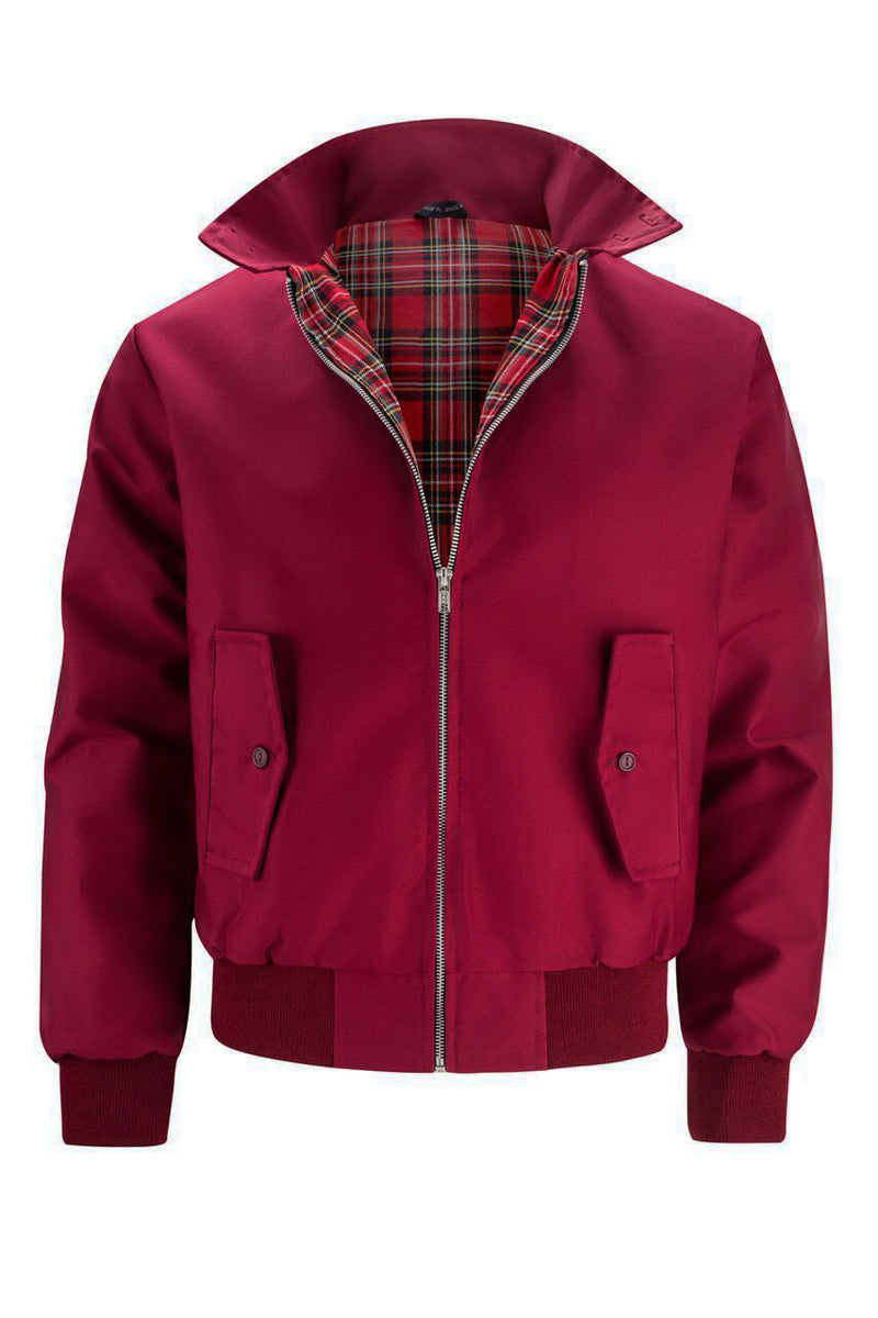 Ezra Men's Plaid Jacket - flat lay