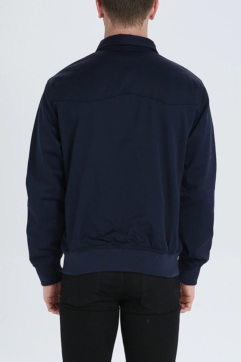 Ezra Men's Plaid Jacket - styled view