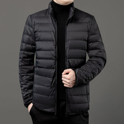 Yves Men's Puffer Jacket - back view