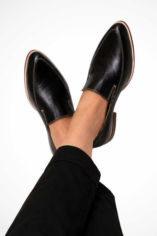 Faye Women's Loafers - styled view