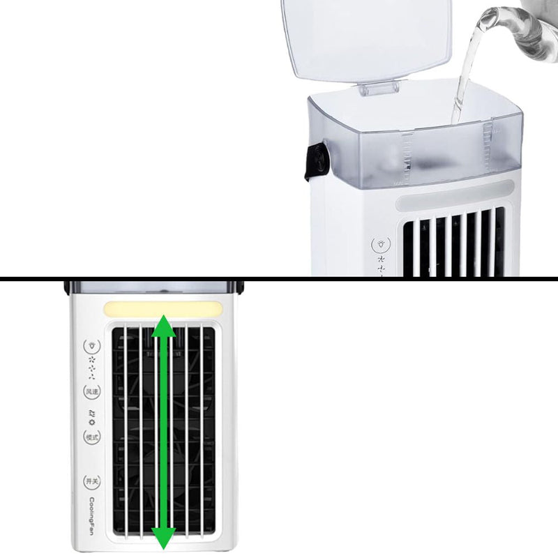 North Portable Air Conditioner - fabric and finish detail