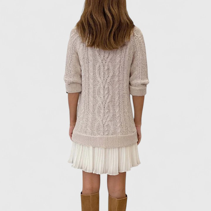 Harlow Women's Sweater - flat lay