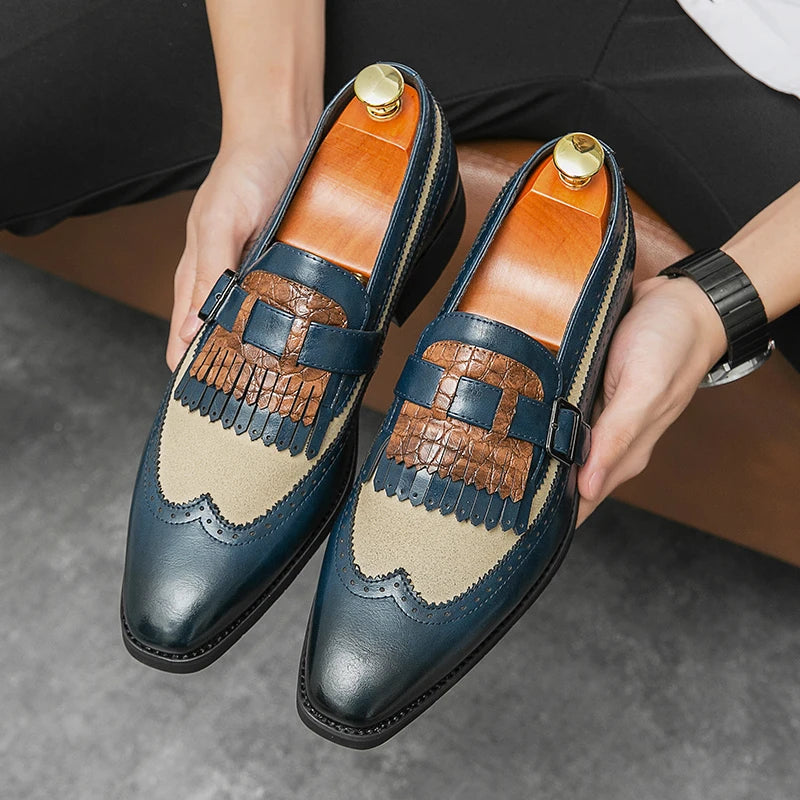 Kaia Women's Loafers - fabric and finish detail