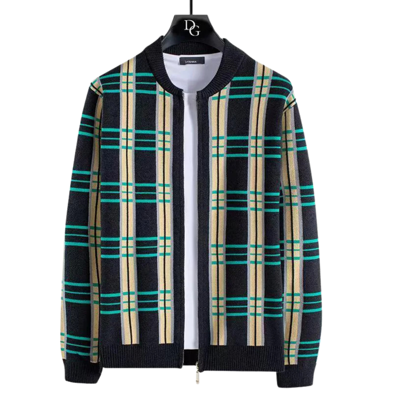 Elsie Women's Plaid Cardigan | Knit