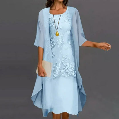 Mira Women's Floral Midi Dress - styled view