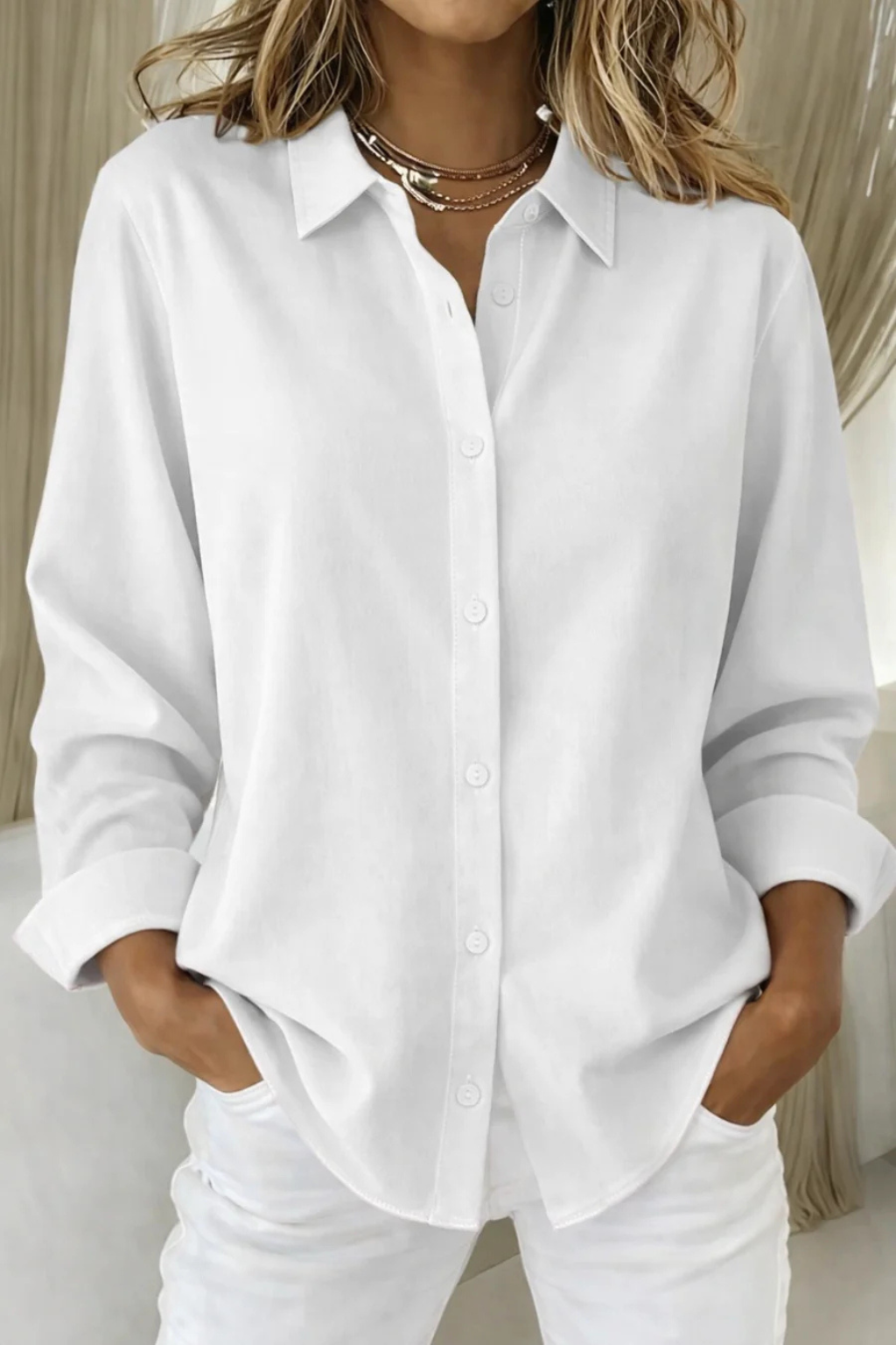 Xanthe Women's Shirt - styled view