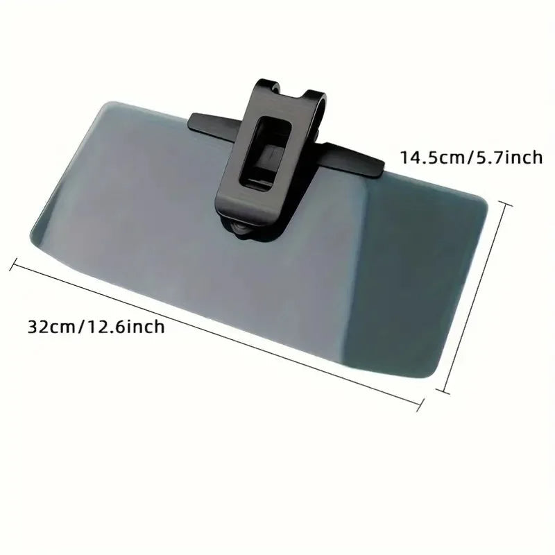Linden Car Visor Extender - fabric and finish detail