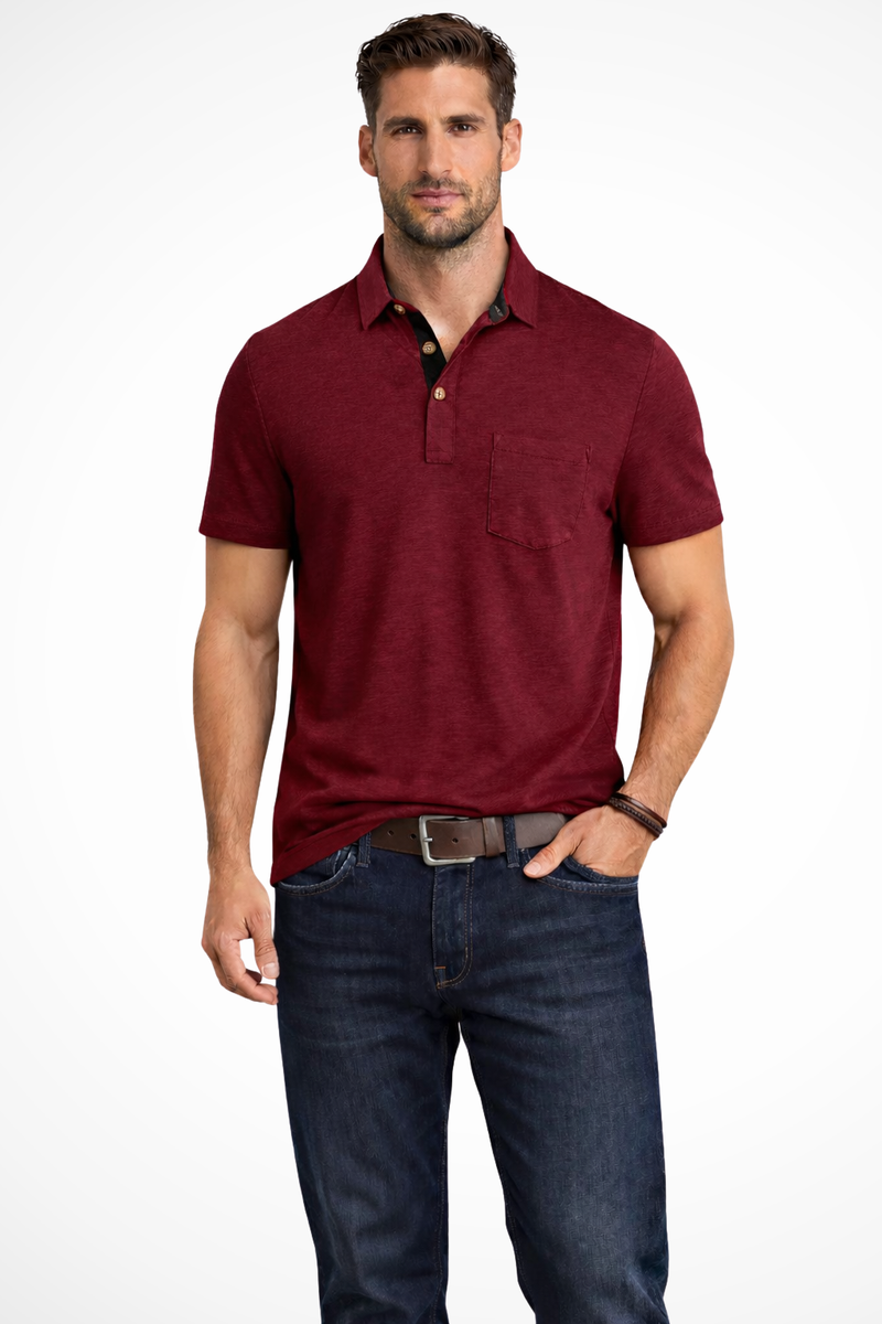 Tristan Men's Shirt - flat lay